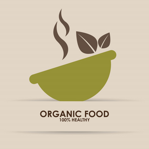 クリエイティブオーガニックフードロゴベクター02 食品 ロゴ オーガニック   
