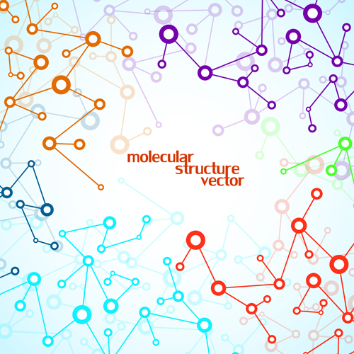 Structure de molécule de fond moderne 01 structure molecule moderne fond   