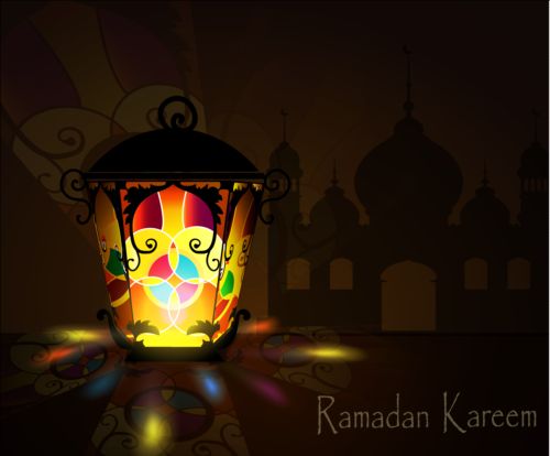 Ramadan kareem mit schönem Laternen-Hintergrund 08 Schön ramadan lantern kareem Hintergrund   