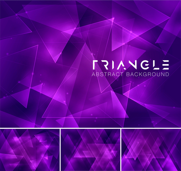 トライアングル抽象クリエイティブの背景ベクトル08 抽象的 創造的 三角形   