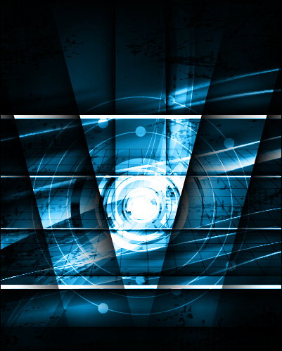Der technische Hintergrund im Stil des Blue Style ist der Vektor 04 tech Hintergrund blue   
