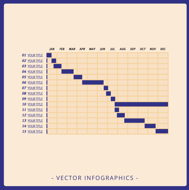 Vecteurs de modèles matriciels infographics 17 modèle matrice infographies   