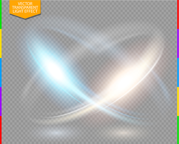 Lumière transparennt illustration vecteur d’effet 03 transparennt lumière Effet   