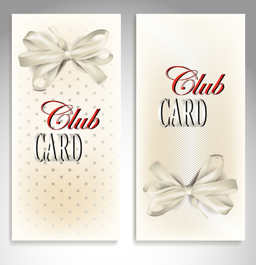Cartes de club de luxe Design éléments vecteur 02 luxe éléments de design club cartes carte   
