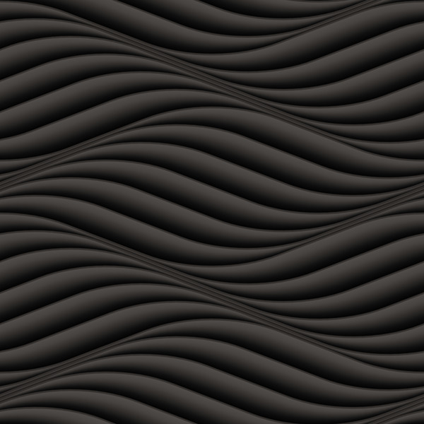 黒波状テクスチャパターンシームレスベクトル07 黒 波状 パターン テクスチャ シームレス   