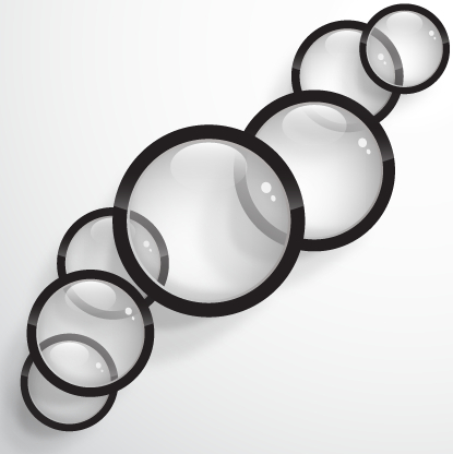 Cercle de verre lumineux design fond vecteur 01 verre vecteur de fond lumineux fond cercle   