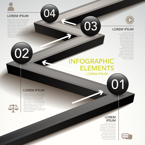 Business Infographic design créatif 1372 infographie creative business   