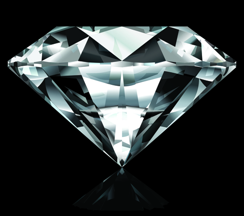 Conception de vecteur de diamant brillant 02 Diamant brillant   