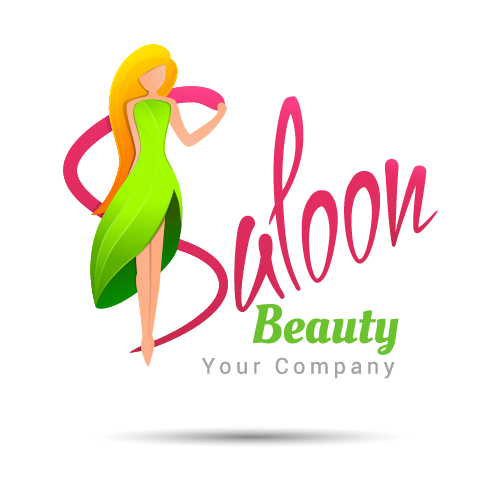 Saloon beauté logo design vecteur logo berline beauté   