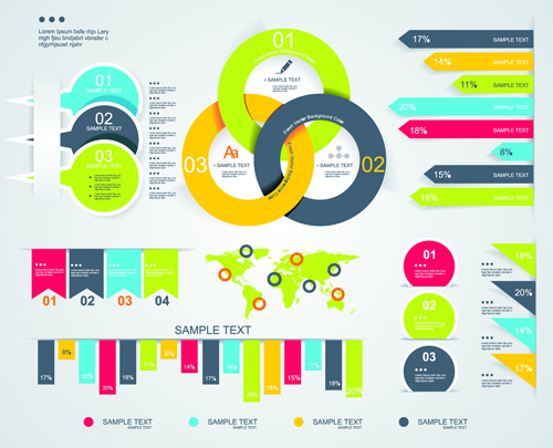 Business Infographic design créatif 1747 infographie creative business   