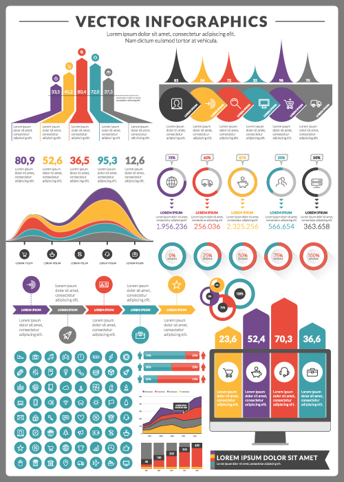 Business Infographic design créatif 2429 infographie creative business   