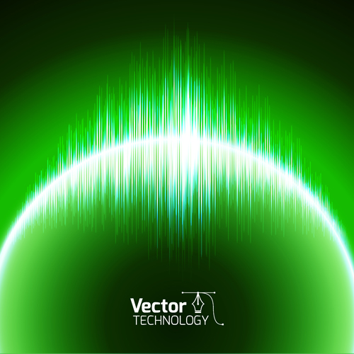 Farbige Glühen-Vektorhintergründe 02 Vector-Hintergrund tech Hintergrund glühend farbig   