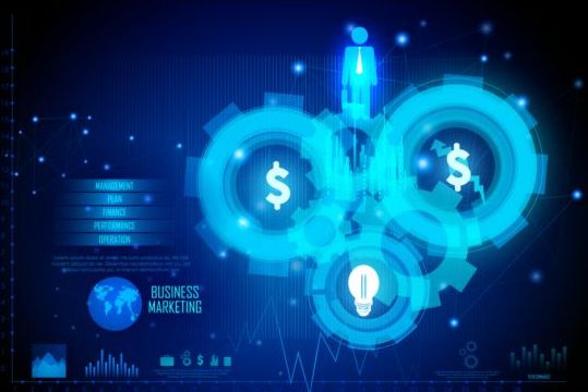 Finanzdiagramm mit Infografiektors 16 Infografik Grafik Finanzen Diagramm   