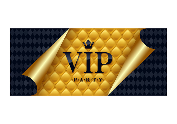 Ornate VIP Banner Design Vektoren Set 01 vip ornate banner   