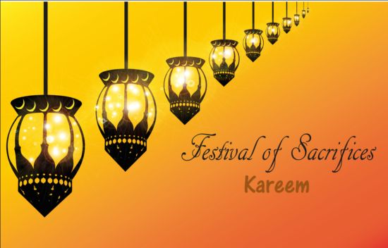 Ramadan Kareem Mareem mit Laternen-Hintergrundvektor 13 ramadan mubarek Laterne kareem Hintergrund   