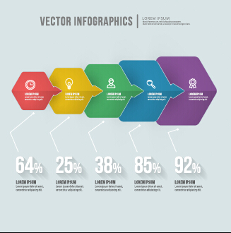 Business Infographic design créatif 2287 infographie creative business   