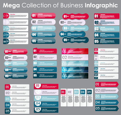 Business Infographic design créatif 3329 infographie creative business   