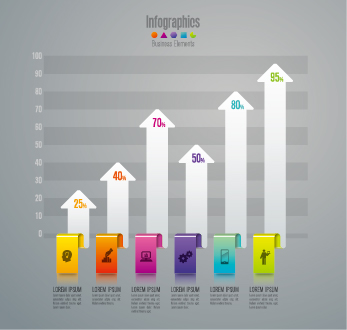 Business Infographic design créatif 4125 infographie creative business   