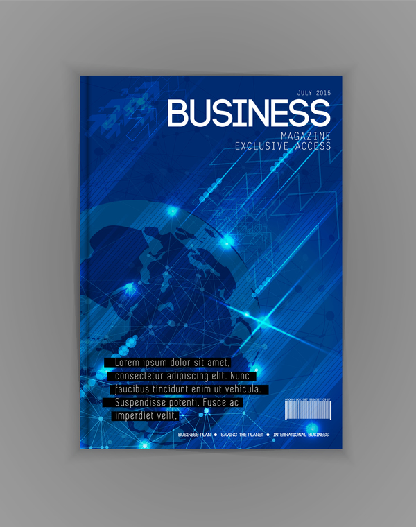 Geschäftsbroschüre Schablone Cover Design-Vektor 16 cover business Broschüre   
