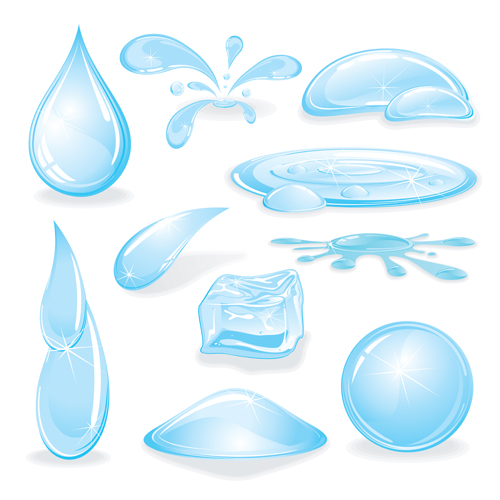 異なる形状ウォータードロップクリエイティブデザイン02 水滴 水 形状 別   
