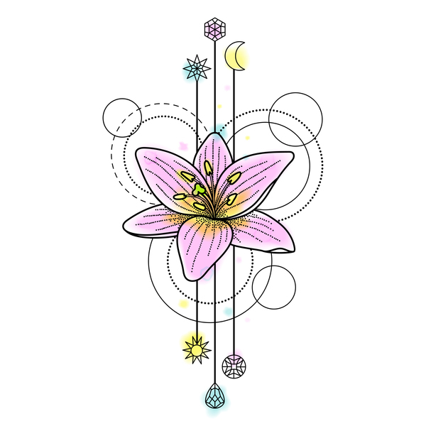 Illustration décorative de fleur vecteur matériel 02 fleur décoratif   