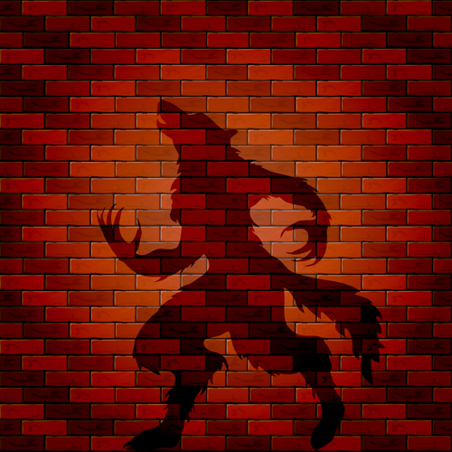 Halloween-Ziegelmauer Hintergrund Vektor 08 Ziegel Wand Hintergrund halloween   