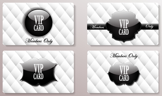Luxus-VIP-Karten setzen Vektor 01 VIP-Karte vip Luxus Karten   