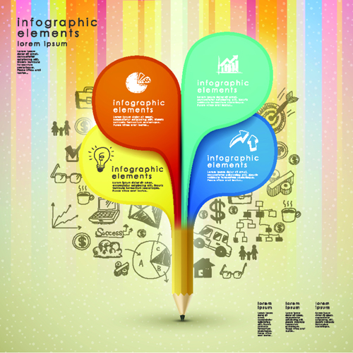 Business Infographic design créatif 1658 infographie creative business   