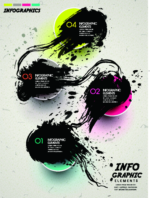 Business Infographic design créatif 2485 infographie creative business   