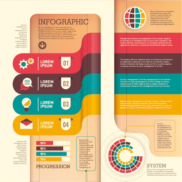 Business Infographic design créatif 3102 infographie creative business   