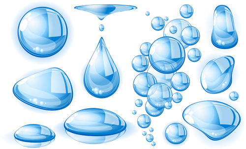 異なる形状ウォータードロップクリエイティブデザイン01 異なる 水滴 水 形状   