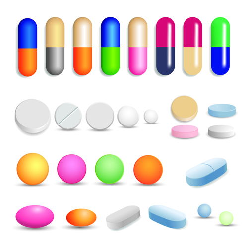 異なる錠剤およびカプセルの設計ベクター01 錠剤 異なる カプセル   