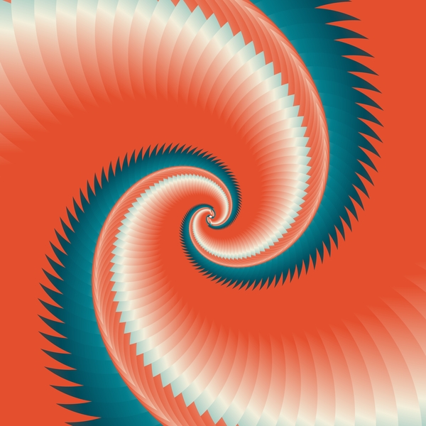 Infini spirale abstrait papier fond vecteur 06 spirale papier infini Abstrait   