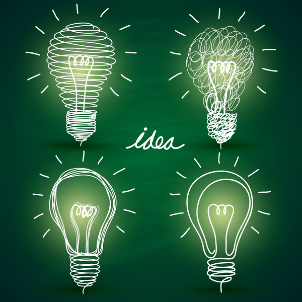 Lightbulb mit Ideen Infografik Vektorvorlage 13 Infografiken Ideen Glühbirne   