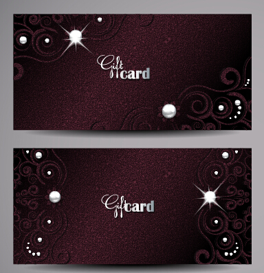 Luxus-Geschenkkarte Vektorgrafik Luxus Karte Geschenkkarte   