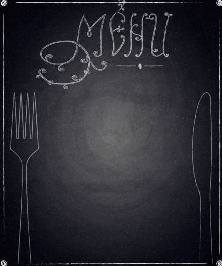 黒板背景ベクトル付きレストランメニュー18 黒板 背景 レストラン メニュー   