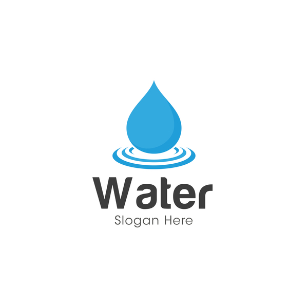 Vector Water logo design 03 logo l’eau   