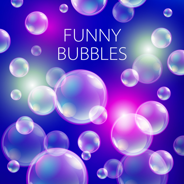 美しい泡の背景イラストベクトル13 美しい 泡   