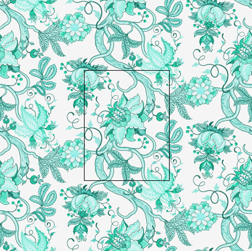 Katherine floral motif sans soudure vecteur sans soudure modèle Katherine floral   