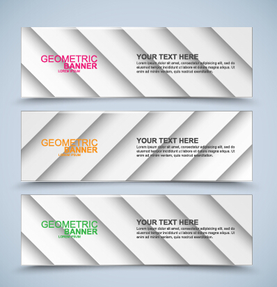 Vector Webbanner kreative Design-Grafik-Set 10 web Kreativ banner   