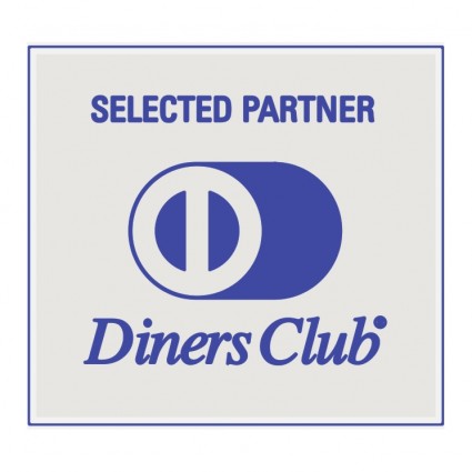 Logo Diners Club sélectionné vecteur partenaire Diners Club sélectionné partenaire   