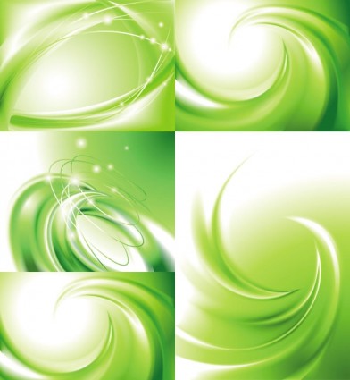 Matériau vectoriel de fond vert tourbillonnant vert tourbillon fond   