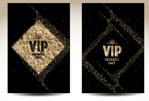 豪華な VIP ゴールドカードベクトル04 金 豪華な カード vip   