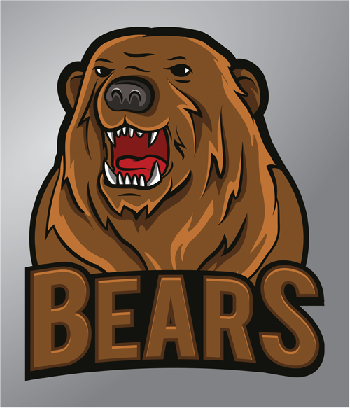 Bären Logo Vektormaterial logo Bären   