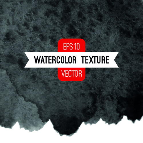 Schwarzes Farb-Wasser-Hintergrundset 04 Vektor Wasser Schwarz Hintergrund   
