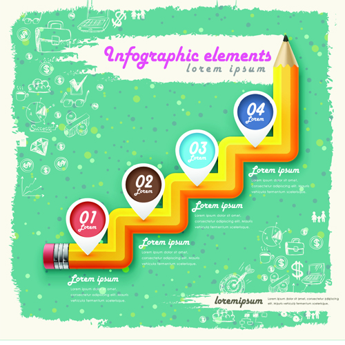 Business Infographic design créatif 1699 infographie creative business   