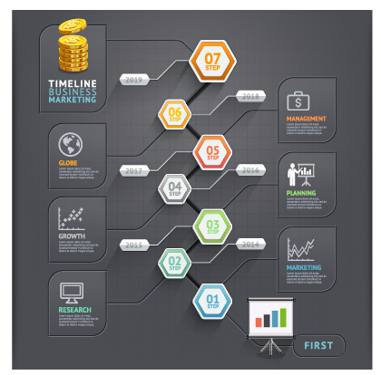 Business Infographic design créatif 2050 infographie creative business   