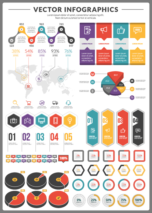 Business Infographic design créatif 2427 infographie creative business   