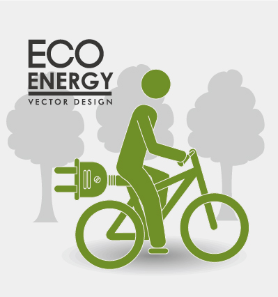 Modèle de conception de vecteur d’énergie ECO 02 modèle énergie eco   