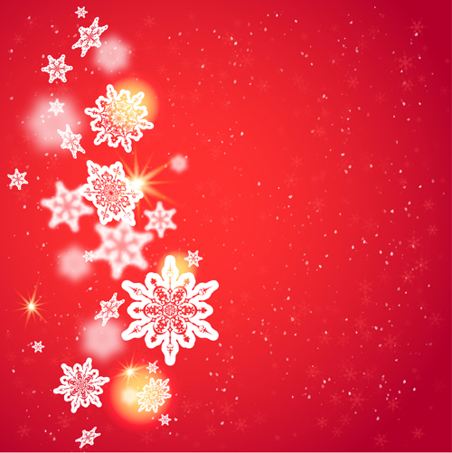 レッドスタイルクリスマスシャイグリーティングカードベクトル02 赤のスタイル 挨拶 光沢のある クリスマス カードベクトル   